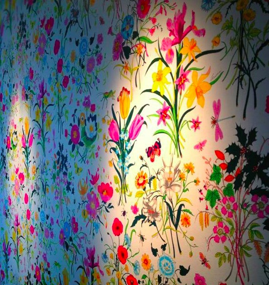 Cole Son with Gucci Flora Interiorator