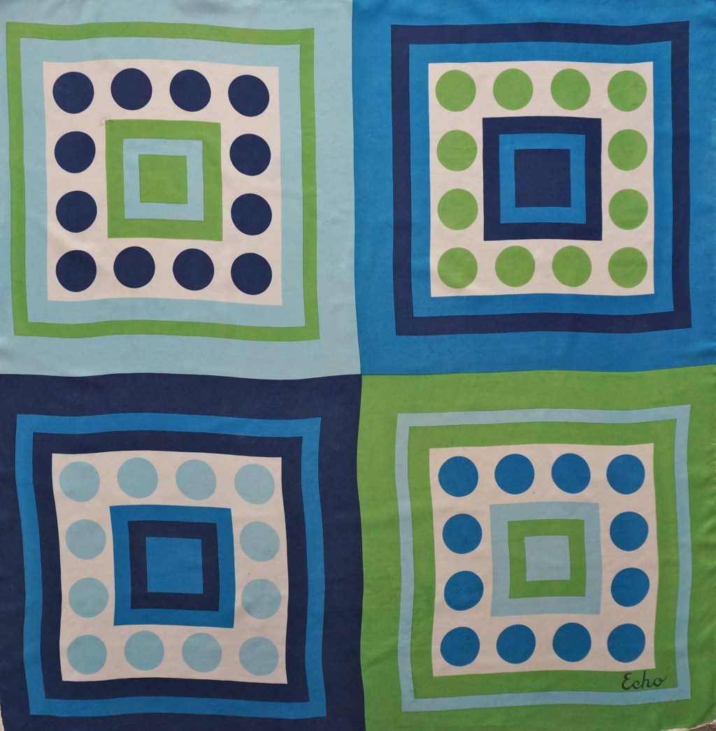 Geometric Dots – Vintage Vera&nbsp;Scarves