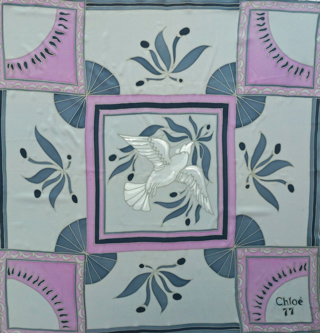 Chloe Vintage Batik Scarf